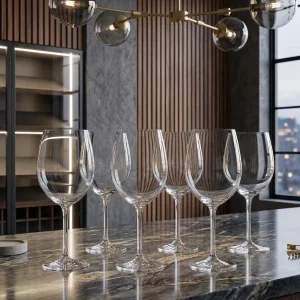 Conjunto 6 taças vinho 480 ml Titanium