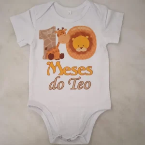 Babygrow Personalizado com manga curta